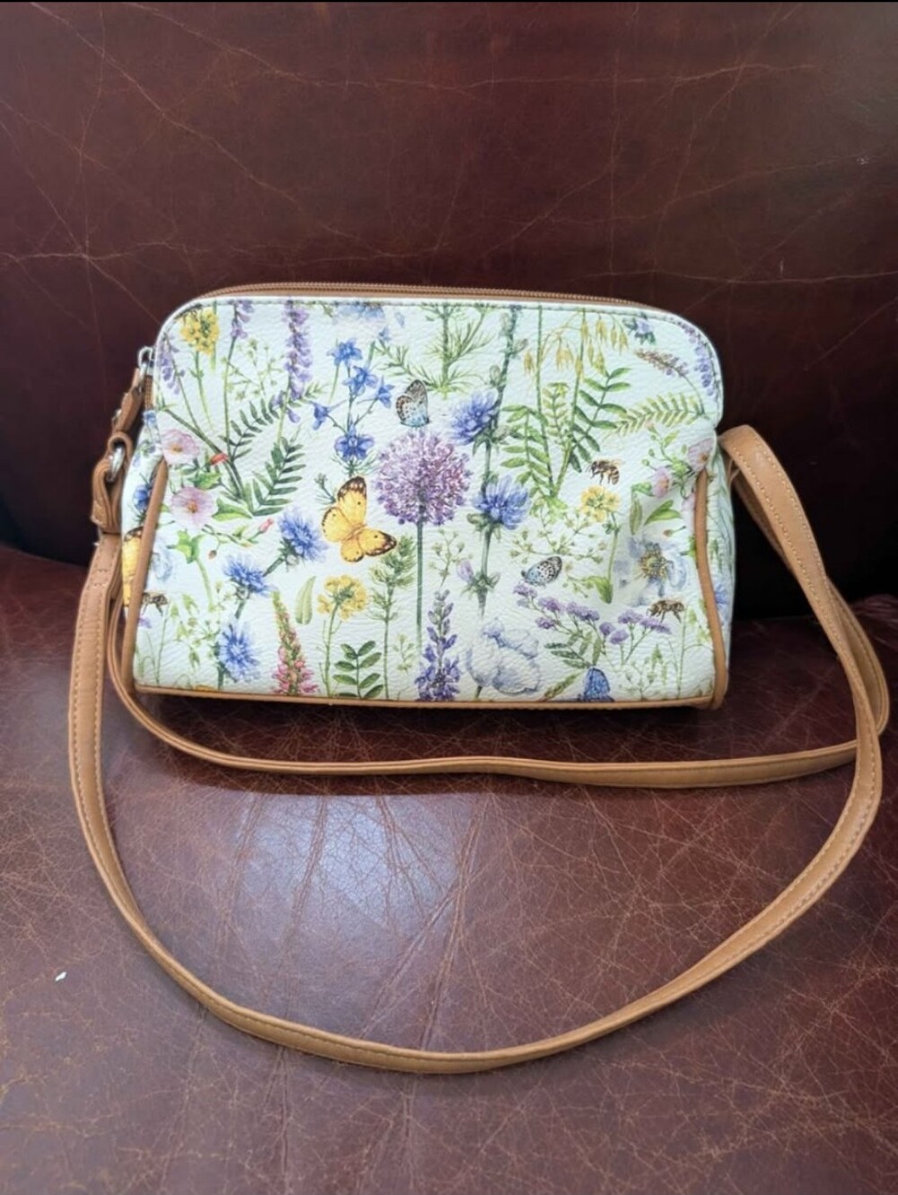 Koltov Crossbody Purse floral - Picture 6 of 7